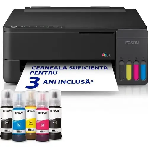 Imprimanta Epson EcoTank L1350, InkJet CISS, Color, Format A4, Wi-Fi