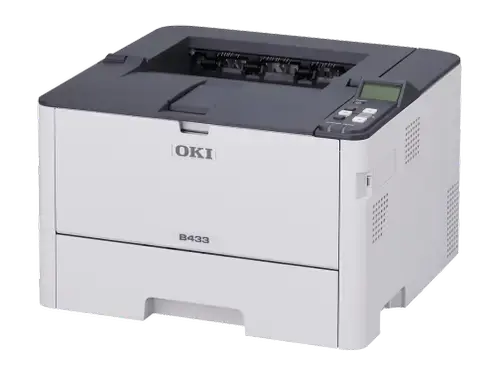 Imprimanta laser alb-negru OKI B433dn, A4, 40 ppm, USB, Retea