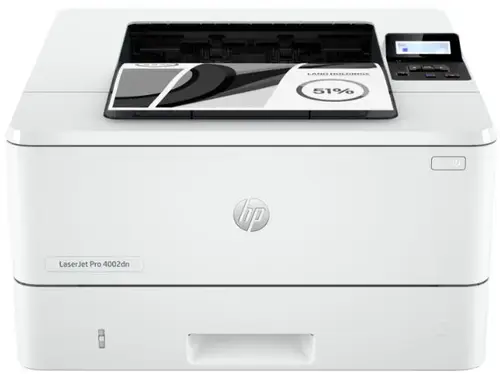 Imprimanta Monocrom HP LaserJet Pro 4002dn, A4, Duplex, Retea (Alb)