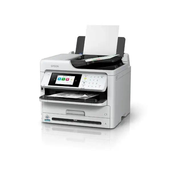 Imprimanta multifunctionala Epson mono Inkjet WF-M5899DWF, Print, Copy, Scan, FAX, A4, Viteza printare 34ppm, Duplex, Rezolutie printare 1.200 x 2.400 DPI