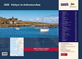 Imray 2800 Chart Pack. Kintyre to Ardnamurchan Chart Pack, New ed, Loose-leaf/Imray