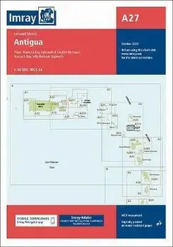 Imray Chart A27. Antigua, New ed, Paperback/Imray