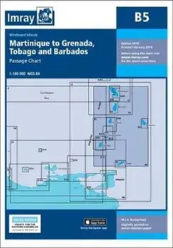 Imray Chart B5. Martinique to Tobago and Barbados Passage Chart, Paperback/***