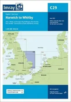 Imray Chart C29. Harwich to Whitby, New ed, Sheet Map/Imray
