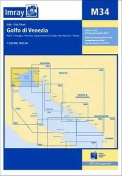Imray Chart M34. Golfo Di Venezia, Paperback/***