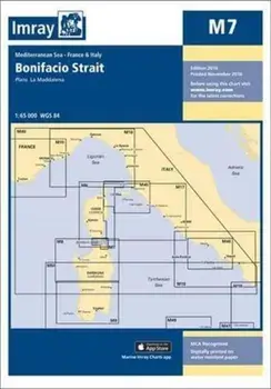 Imray Chart M7. Bonifacio Strait, New ed, Sheet Map/Imray