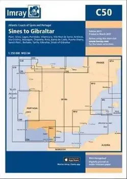 Imray Chart. Sines to Gibraltar, New ed, Sheet Map/***