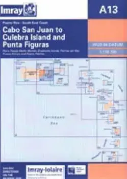 Imray Iolaire Chart A13. South East Coast of Puerto Rico, Sheet Map/Imray