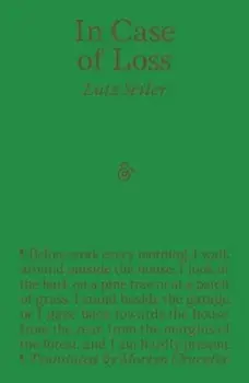 In Case of Loss, Paperback/Lutz Seiler