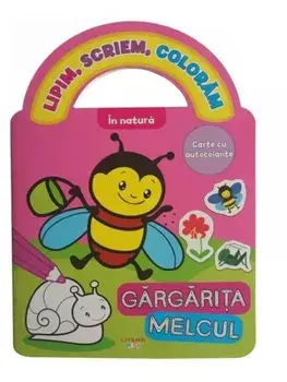 In natura. Carte cu autocolante. Seria Lipim, scriem, coloram/***