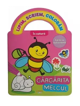 In natura. Carte cu autocolante. Seria Lipim, scriem, coloram/***