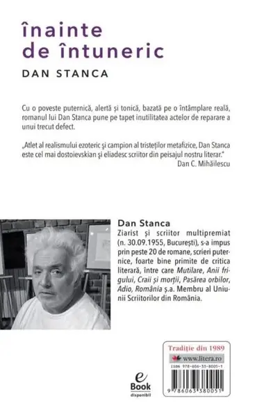 Inainte de intuneric | Dan Stanca