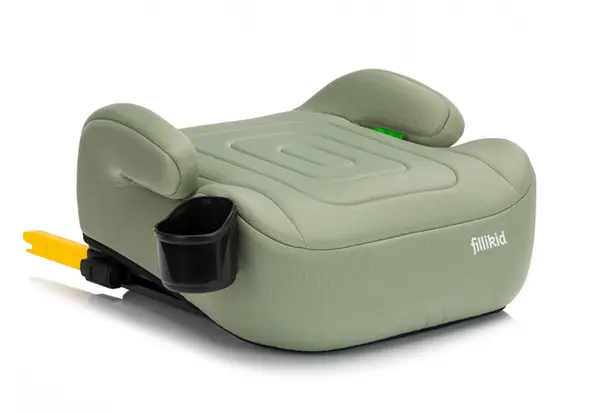 Inaltator auto cu isofix Luxe Flip mint grupa 23 Fililikd cu suport integrat pentru sticle