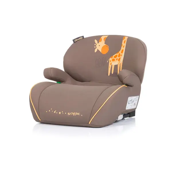 Inaltator auto cu spatar Chipolino Sonic I Size (125-150 cm) 2025 Giraffe