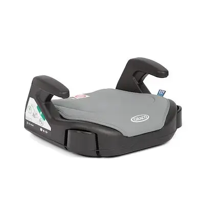 Inaltator auto Graco Basic i-Size Opal Sky, 7-12 ani, husa detasabila, certificat R129, Gri