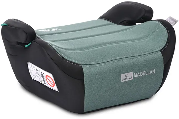 Înălțător auto Lorelli - Magellan, i-Size, 125-150 cm, Green Pine