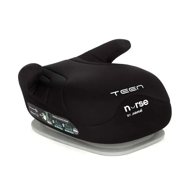 Inaltator auto Nurse Teen I-size, 125- 150 cm, cu sistem de reglare a inaltimii, instalare cu centura de prindere, husa detasabila, Night