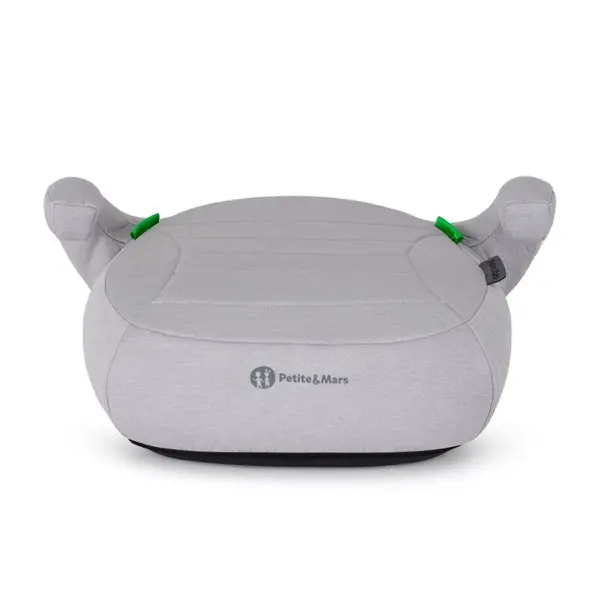 Inaltator auto pentru copii PetiteMars Zuno Gri i-Size, 125-150 cm, 22-36 kg, forma ergonomica, husa detasabila