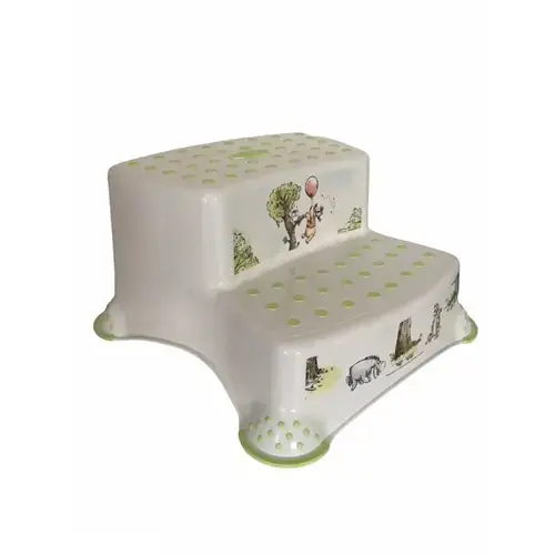 Inaltator dublu pentru baie antiderapant Lorelli Disney Bear and Friends White, Colectia 2021