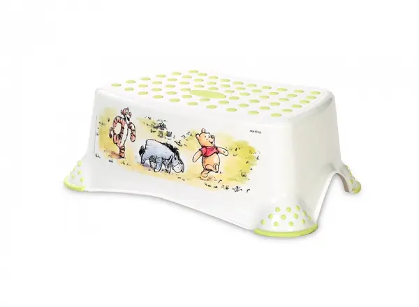 Inaltator pentru baie antiderapant Disney Pooh Friends White