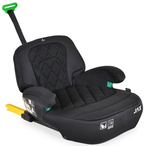 Inaltator scaun auto Cangaroo - Jax, i-Size, с IsoFix, 125-150 cm, negru
