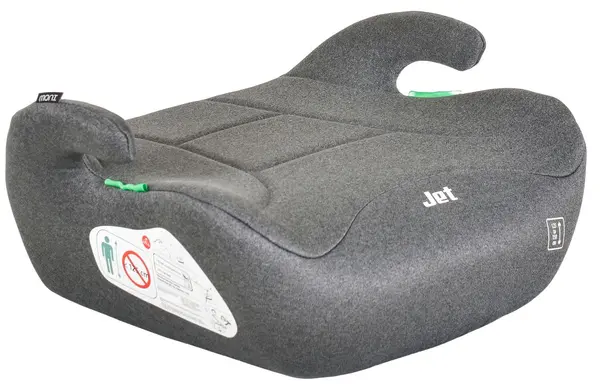 Inaltator scaun auto Moni - Jet, i-Size, 125-150 cm, gri închis