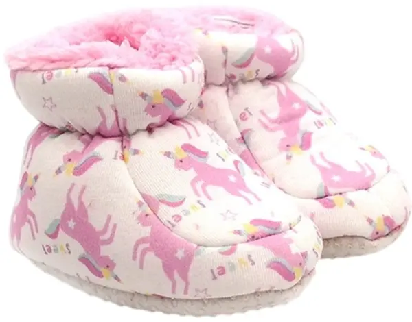 Incaltaminte -Botosei Funny baby - Unicorn, mărimea 19, 11-15 luni , roz
