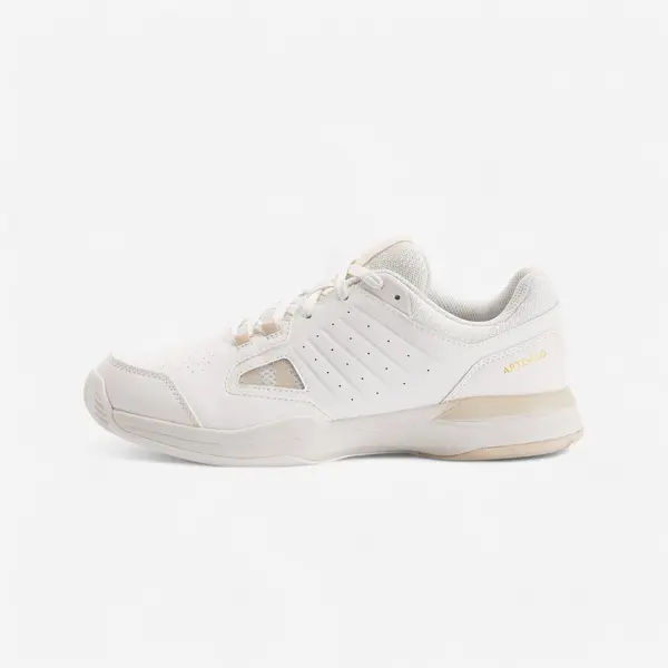 Încălţăminte Tenis pe Zgură TS500 Alb Damă