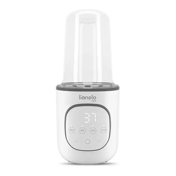 Incalzitor biberoane, Lionelo, ThermUp 2.0, 5 in 1, Sterilizare, Dezghetare, Incalzire rapida, 200 W, Fara BPA, Alb