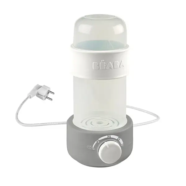 Incalzitor biberoane si sterilizator Beaba Baby Milk Second, Gri