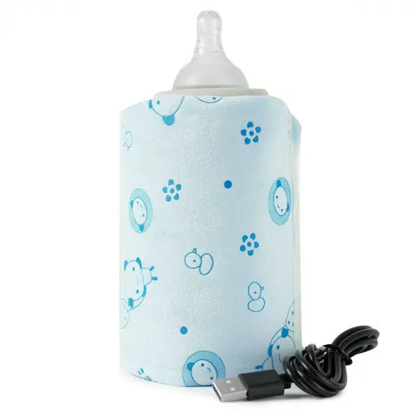 Incalzitor Portabil USB pentru Sticla Bebe - Albastru