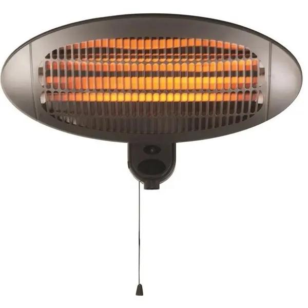 Incalzitor terasa Well cu quartz 2000W, montabil pe perete HTR-QRZ-PW2000-WL / 5948636040593