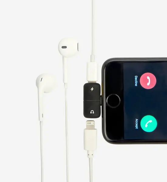 Incarcator 2 in 1 - Charging & Listening | Kikkerland