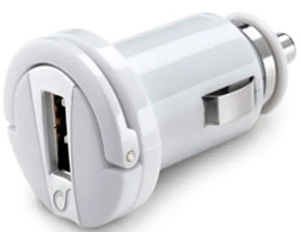 Încărcător auto Cellularline - 3059, USB-A, 10W, alb
