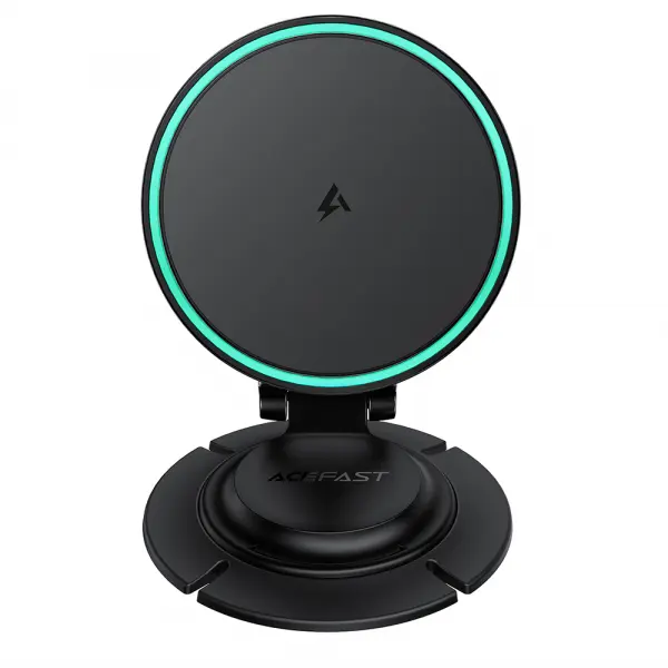 Incarcator Auto Wireless Acefast D65, 15W, 1.67A, Negru
