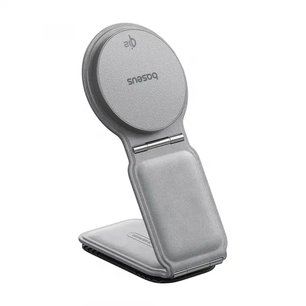 Incarcator Auto Wireless Baseus PrimeTrip C02, 15W, 1.67A, Gri C40169003831-00