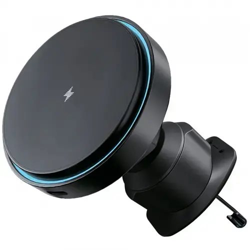 Incarcator Auto Wireless Proove Light Circle, 15W, 1.67A, WHLC15010001 (Negru)