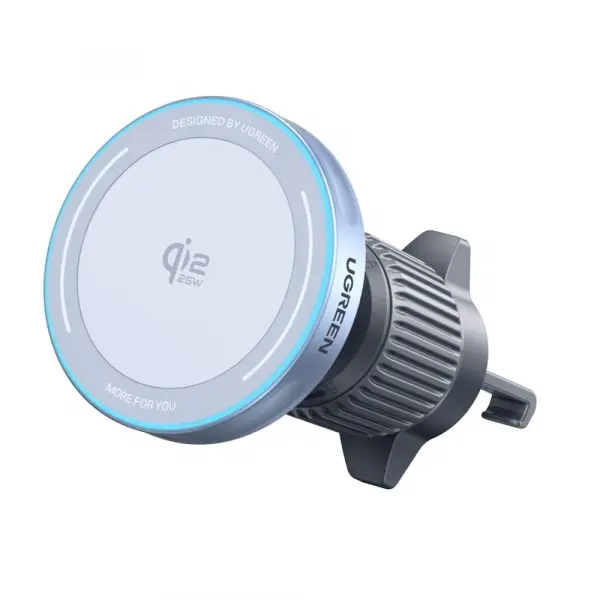 Incarcator Auto Wireless UGREEN W758, 25W, 1.67A, Albastru