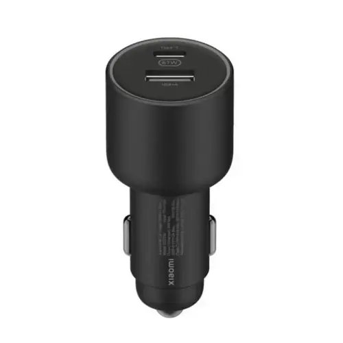 Incarcator Auto Xiaomi BHR6814GL, 67W, USB, USB Type C (Negru)
