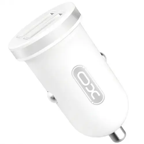 Incarcator Auto XO Design CC-18, 10.5W, 2.1A, 2 x USB-A (Alb)
