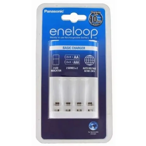 Incarcator Basic Eneloop Panasonic AA R6/AAA R3 Ni-MH BQ-CC51E (nu include acumulatori)