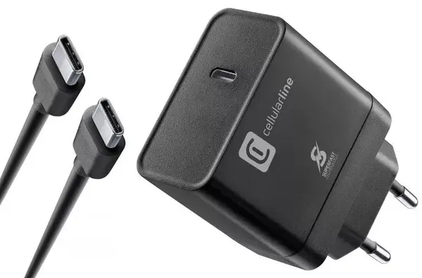 Încărcător Cellularline - 9259, USB-C, 45W, negru