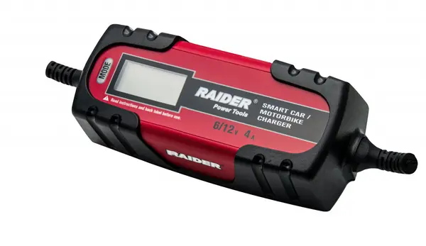 Încărcător de baterii cu invertor Raider - RD-BC13, 6/12V, 120 Ah