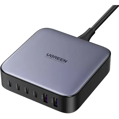 Incarcator de retea UGREEN, Desktop charger, 2xUSB-A, 4xUSB-C, GaN, 200W