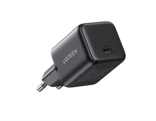 Incarcator de retea Ugreen X513 30W QC4 5V/3A USB-C, GaN Fast Charging (Negru)