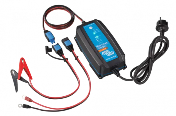 incarcator de retea victron energy blue smart ip65 charger 12/25 + dc connector