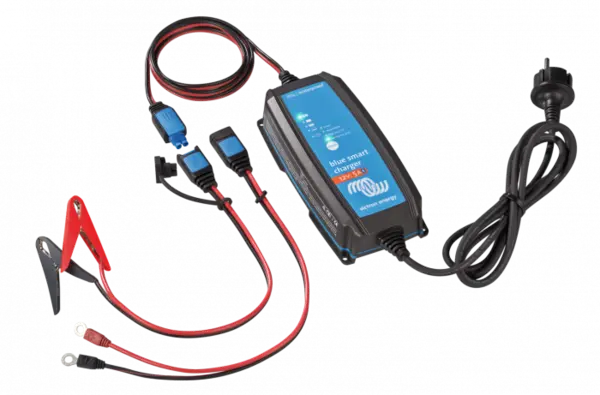 incarcator de retea victron energy blue smart ip65s charger 12/5 + dc connector