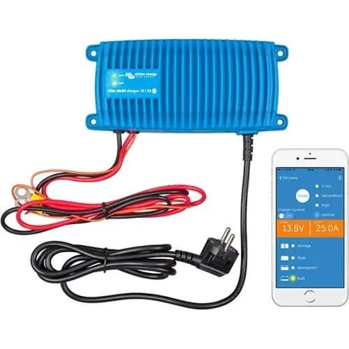 incarcator de retea victron energy blue smart ip67 charger 12/25 (1+si)