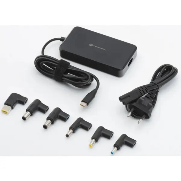 Incarcator Forcell F-Energy E856, 65W, Universal, Negru