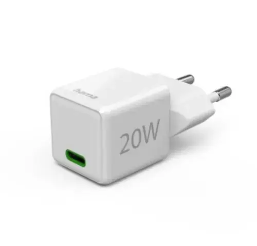 Incarcator Hama 201980, USB-C, PD, 20W (Alb)